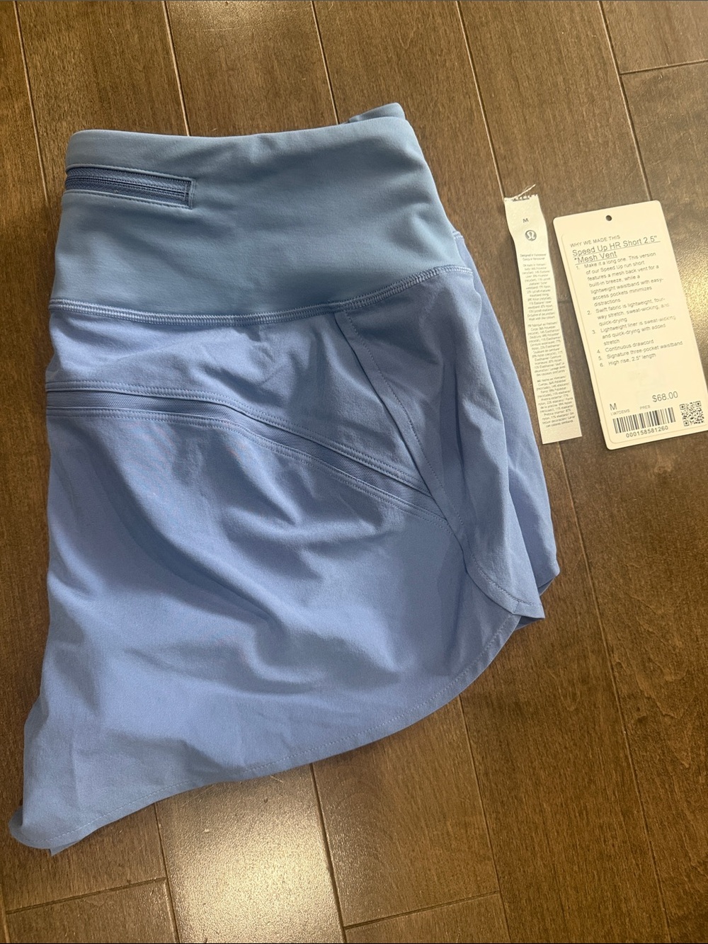 Brand new lululemon Speed Up HR Short 2.5”